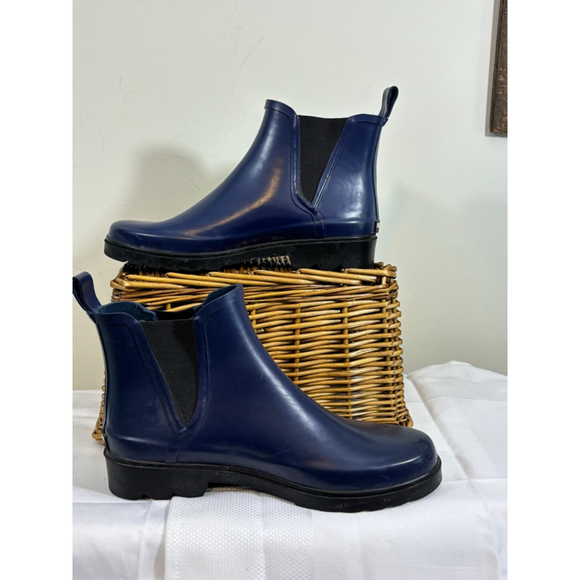 Polo Sport Chelsea Boots Blue/Black Size 10 - Picture 6 of 7